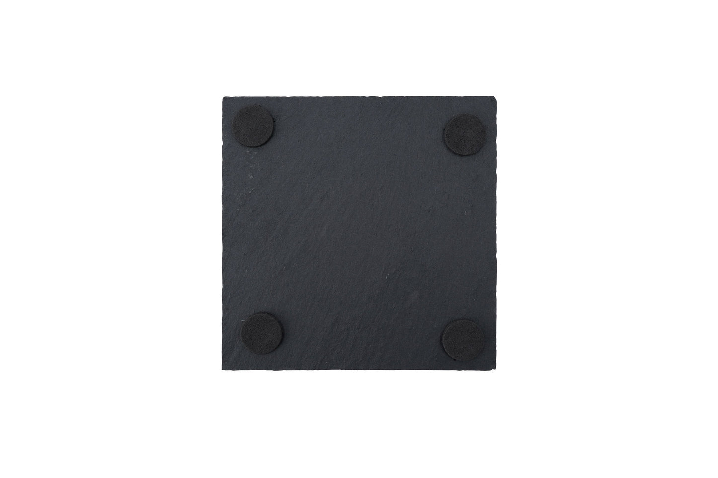 Set Of 4 Slate Coasters Tied With Jute Ribbon