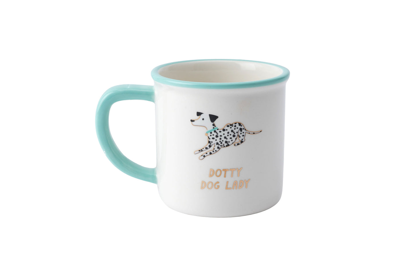 Top Dog 'Dotty Dog Lady' Ceramic Mug