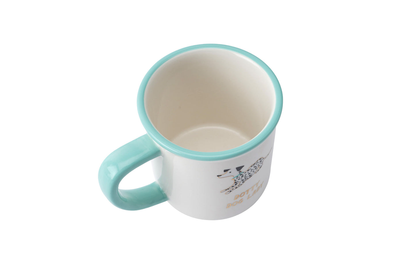 Top Dog 'Dotty Dog Lady' Ceramic Mug