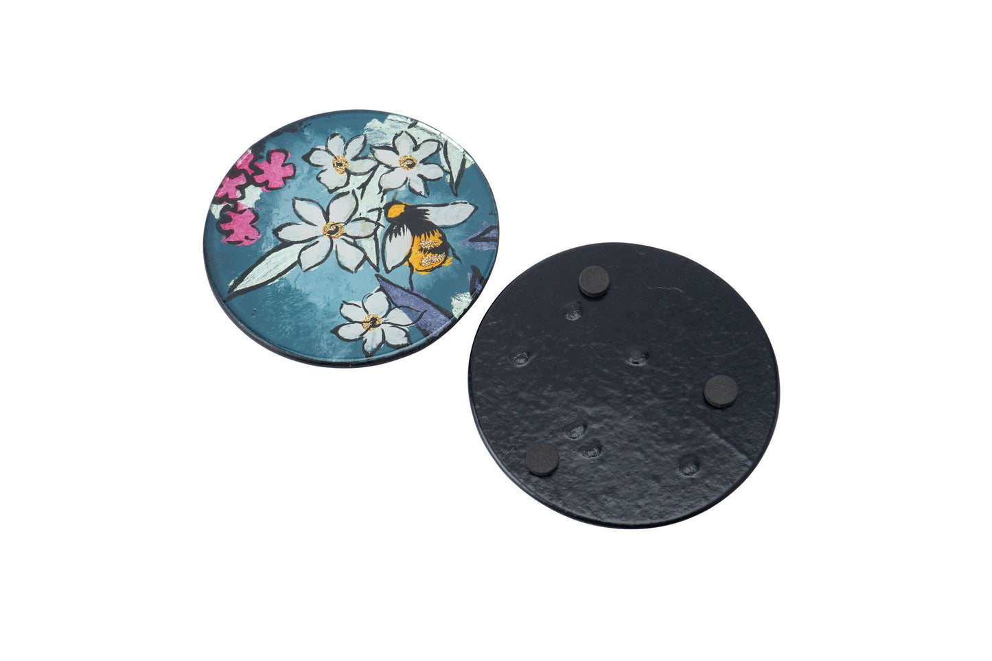 The Beekeeper Glass Set Of 4 Coasters