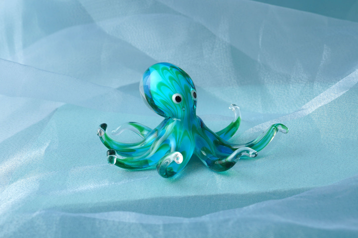 Artisan Glass Octopus In Gift Box β’ Decoration β’ Ornament β’ Collectable β’ Gift For Home β’ Home Decor