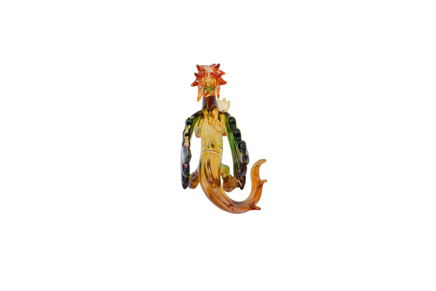Multicoloured Glass Dragon In Gift Box • Decoration • Ornament • Collectable • Gift For Home • Home Decor