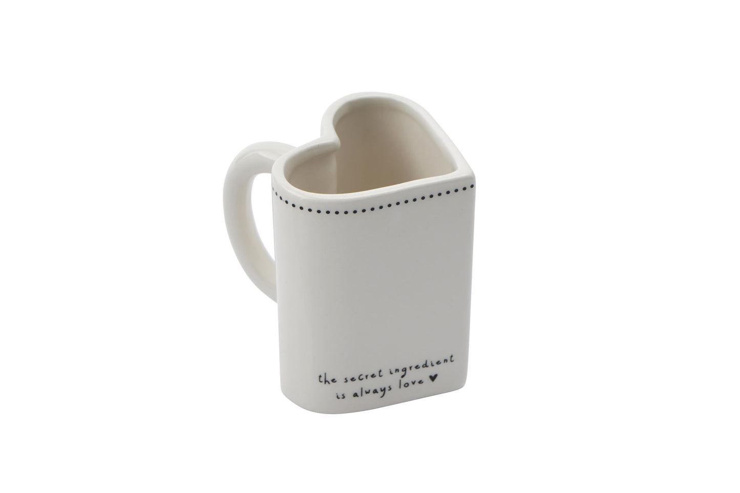 Send With Love Heart Shaped Jug