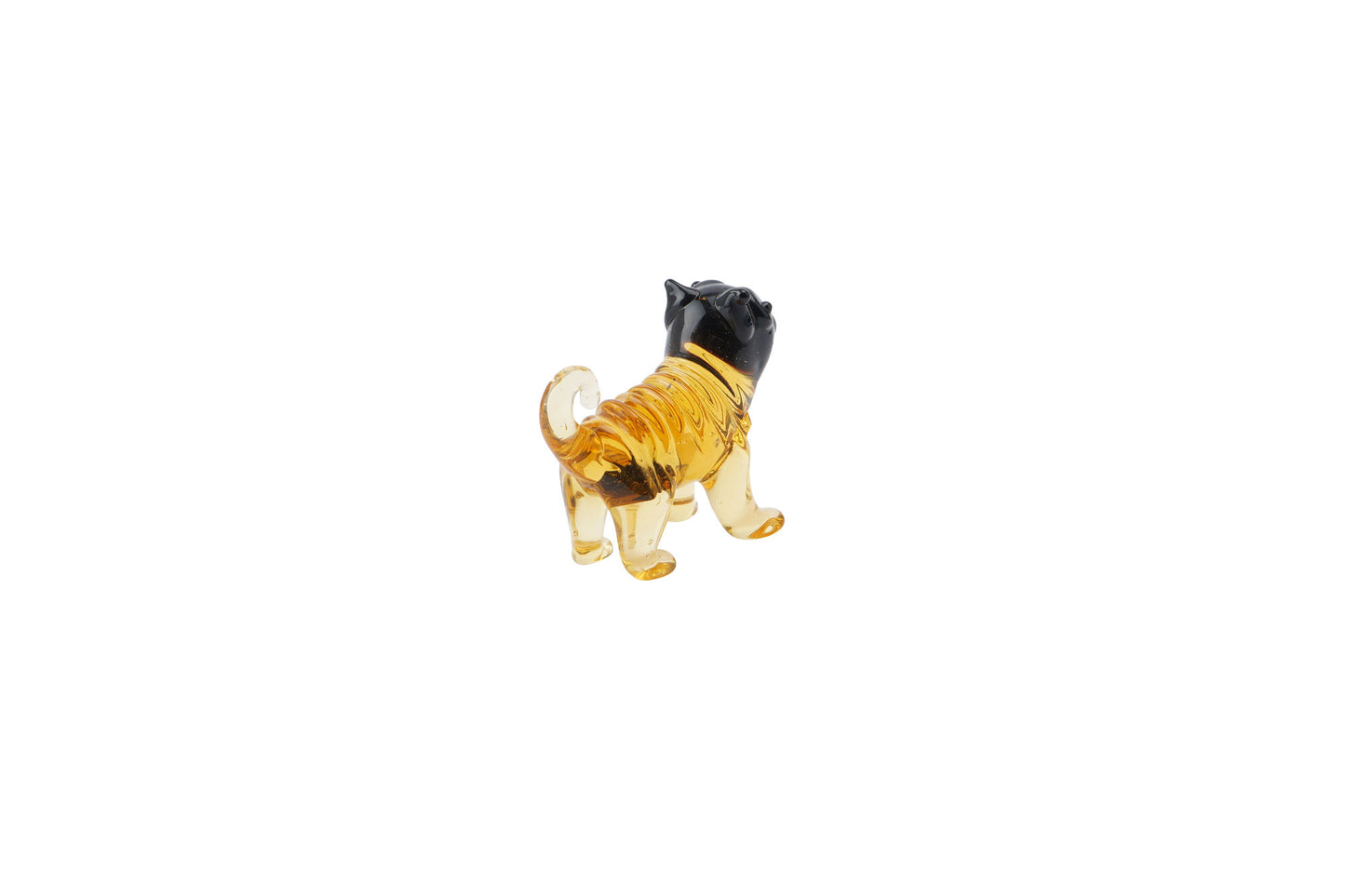 Artisan Glass Pug In Gift Box