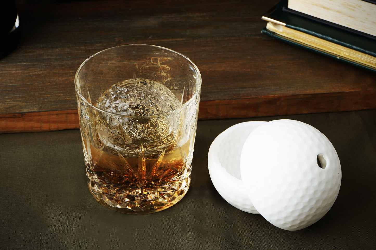 Fairways Set of 2 Golf Ball Ice Molds
