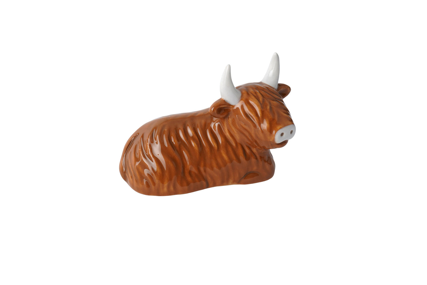 Bramble Farm Highland Cow Ring Holder | Gift Boxed | Ceramic Jewellery Organiser | Perfect For Rings