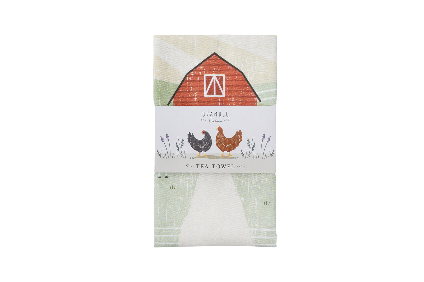 Bramble Farm Farmyard Tea Towel