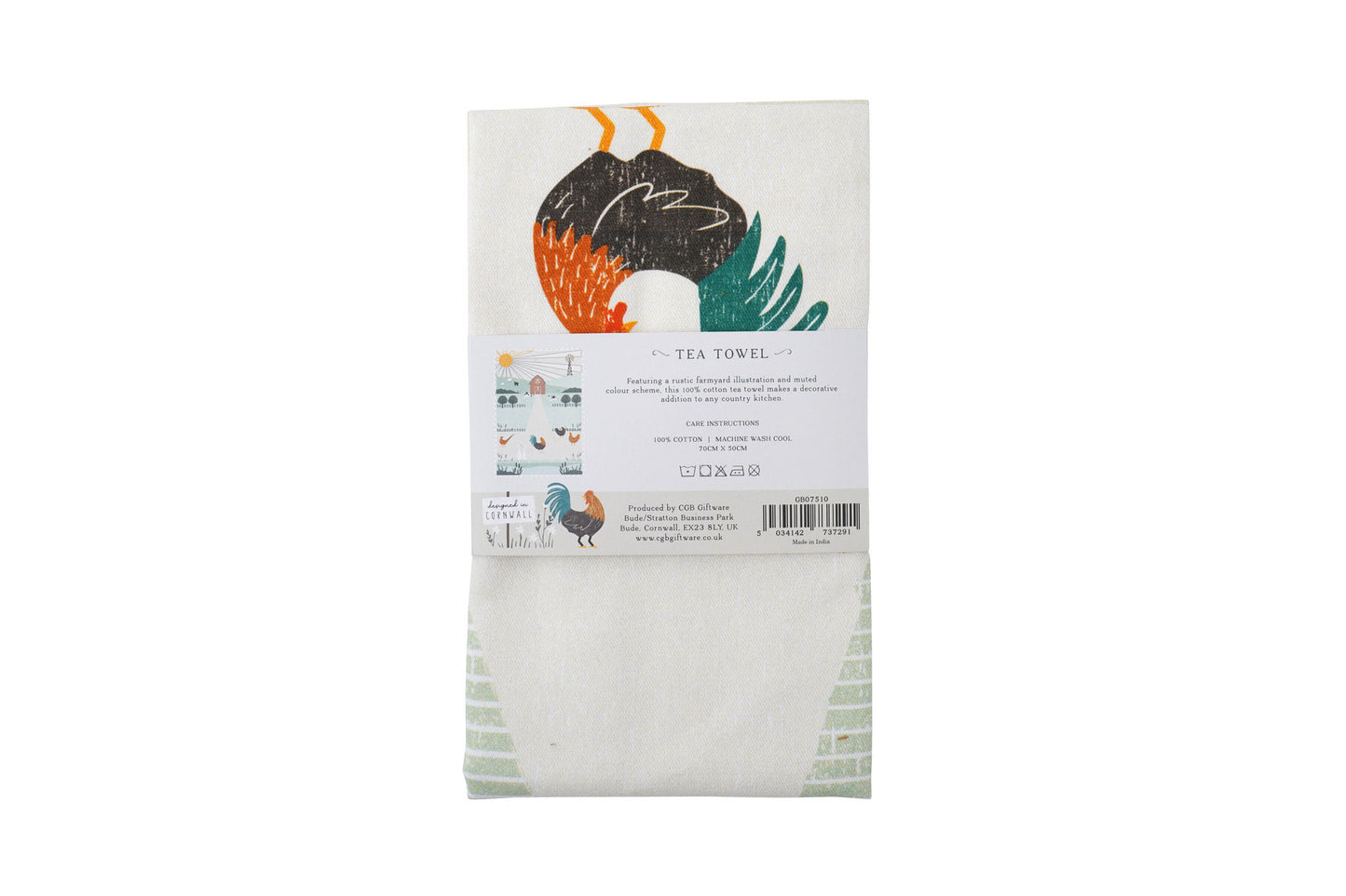 Bramble Farm Farmyard Tea Towel