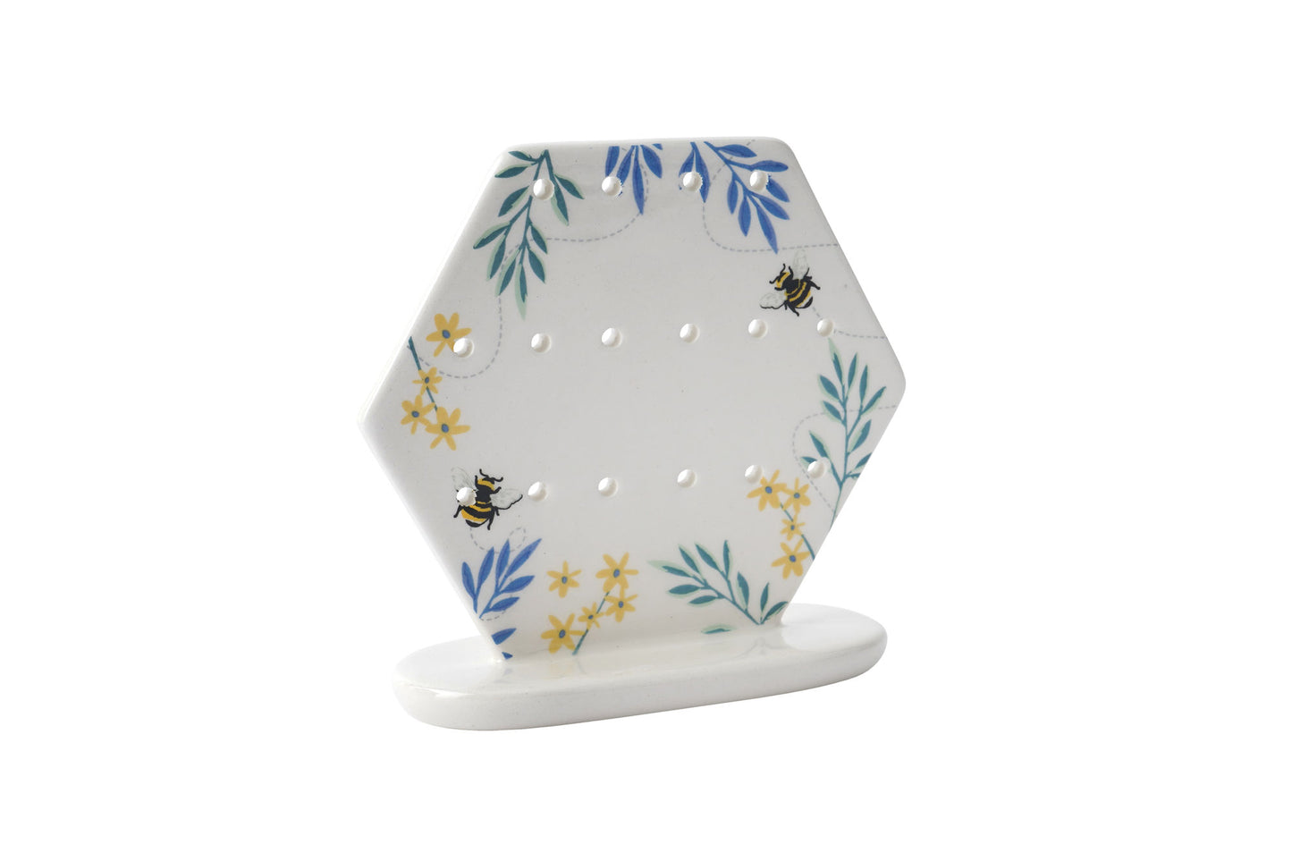 The Beekeeper Ceramic Earring Holder In Gift Box