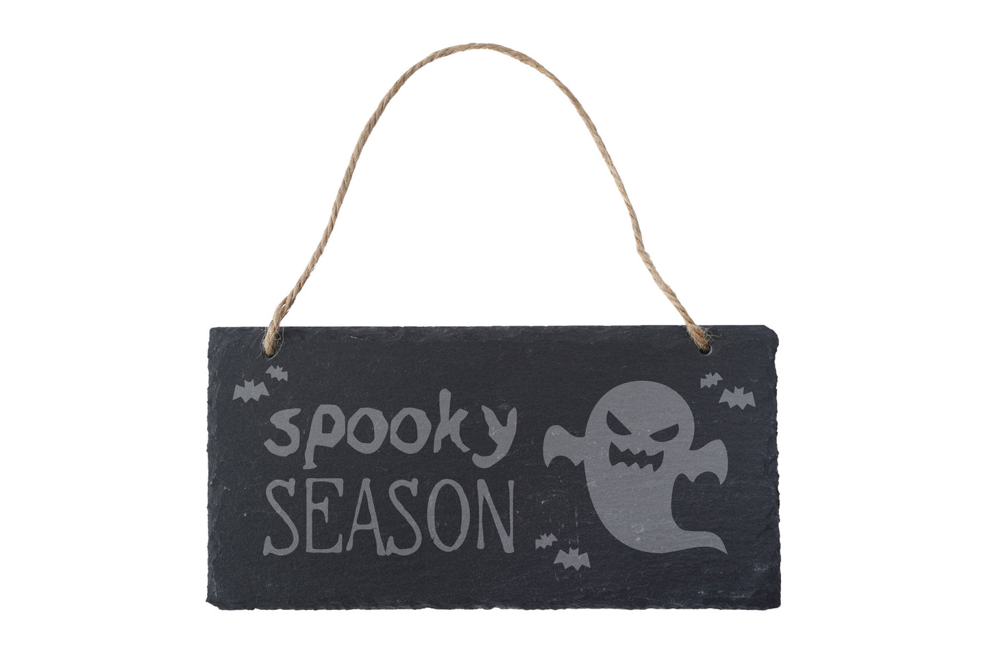 'Spooky Season' Hanging Slate Sign
