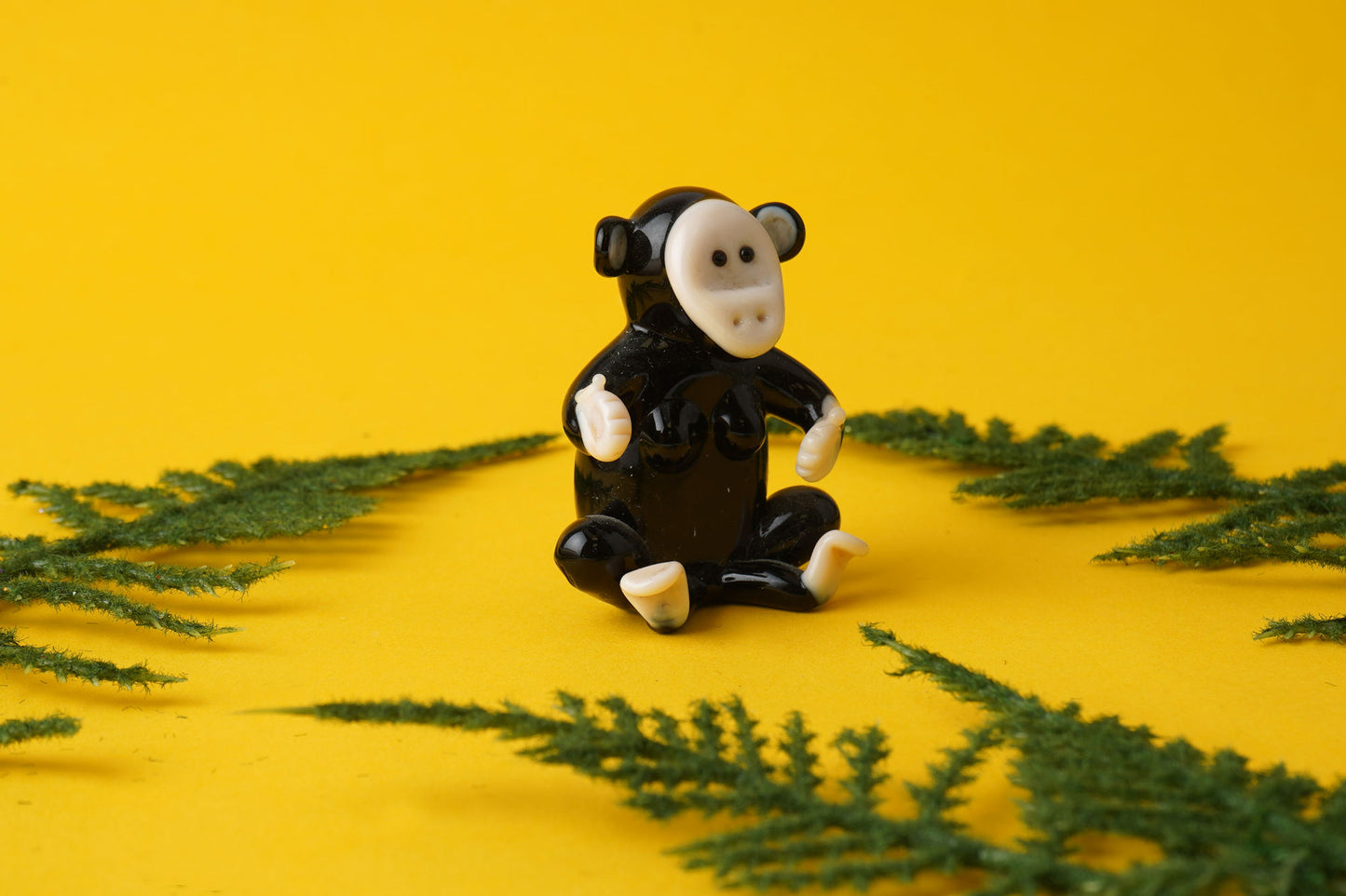 Glass Monkey In Gift Box β’ Decoration β’ Ornament β’ Collectable β’ Gift For Home β’ Home Decor