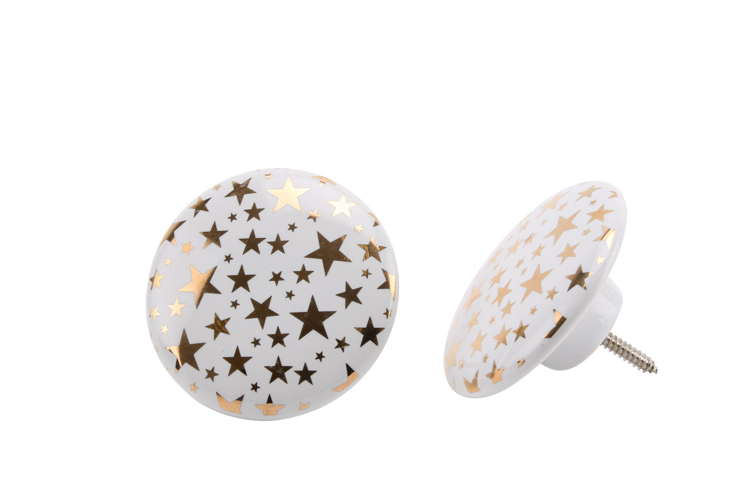 Set of 2 | Gold Star Large Drawer Pulls • Cabinet Pull • Drawer Knob • DIY Upcycle • Gifts for Home • Home Improvement • Rennovations