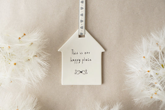 Send With Love 'Our Happy Place' Hanging House