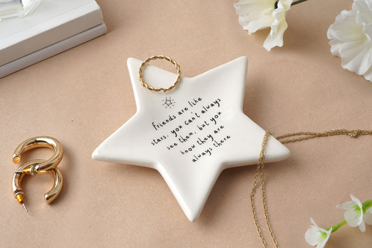 Send With Love Star Ring Dish