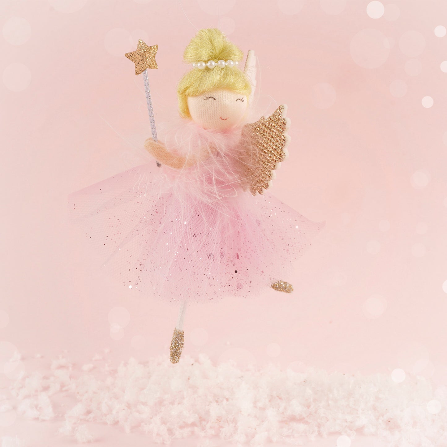 Pink Sugarplum Angel Hanging Decoration | Gift For Children & Home