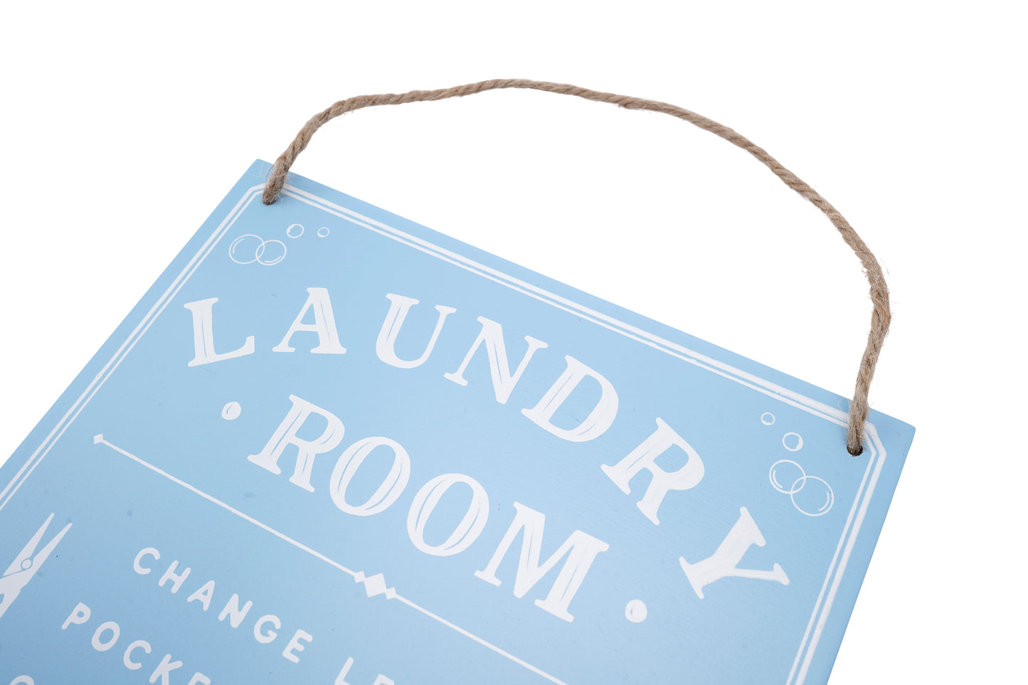 Loft 'Laundry Room' Hanging Sign