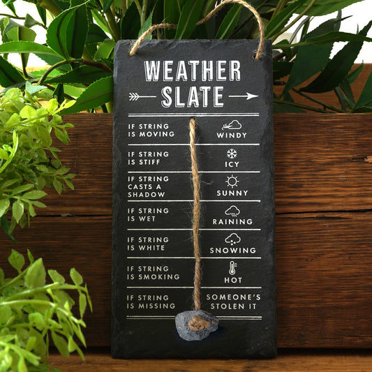 Loft 'Weather Slate' Hanging Sign