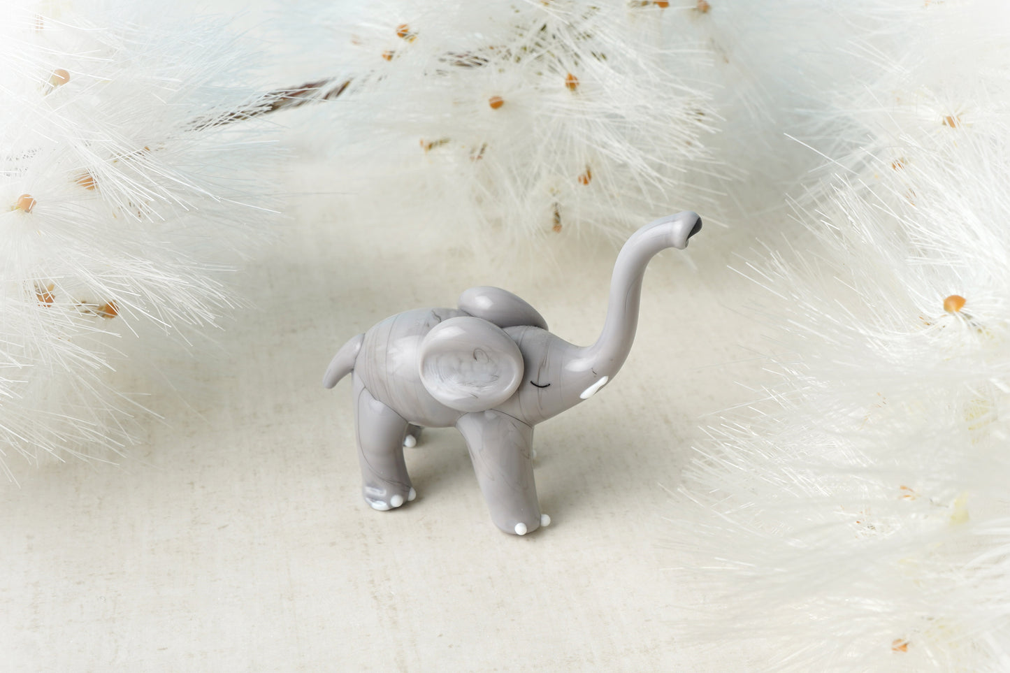 Send With Love Glass Elephant