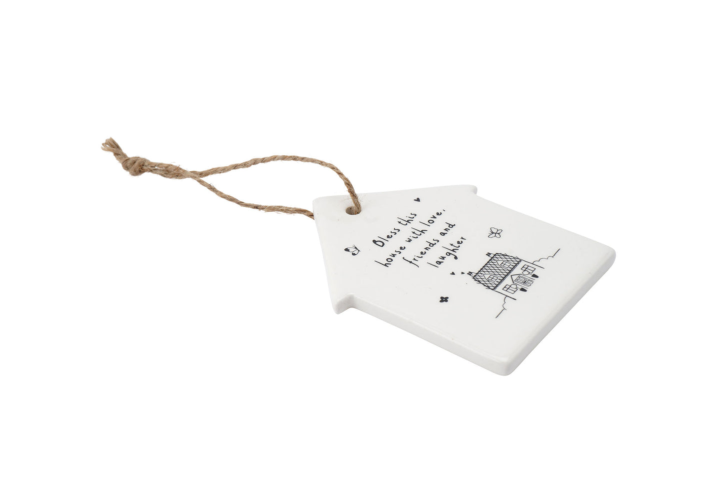 Send With Love Bless This House Ceramic Hanger