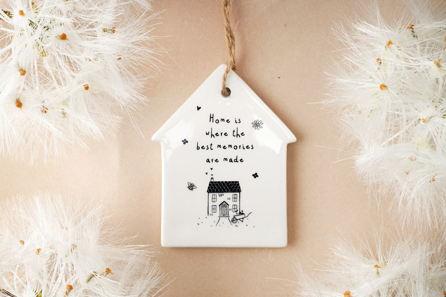 Send With Love Best Memories Ceramic Hanger