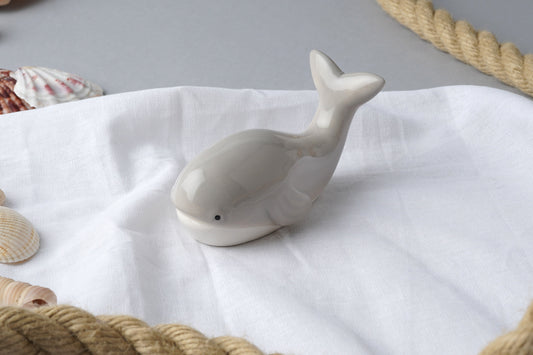 Send With Love Ceramic Whale Charm