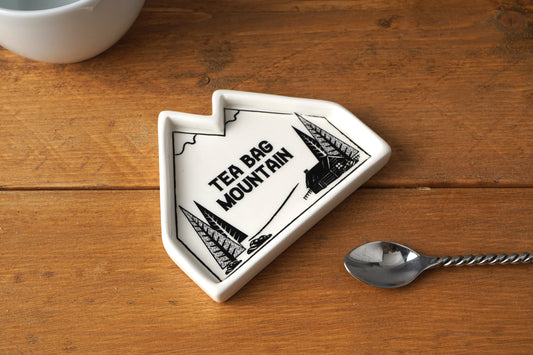 Great British Tea Co. 'Tea Bag Mountain' Dish