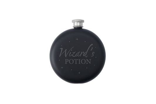 Halloween 'Wizard's Potion' 6oz Hip Flask in Gift Box | Novelty | Halloween Gift | Spooky