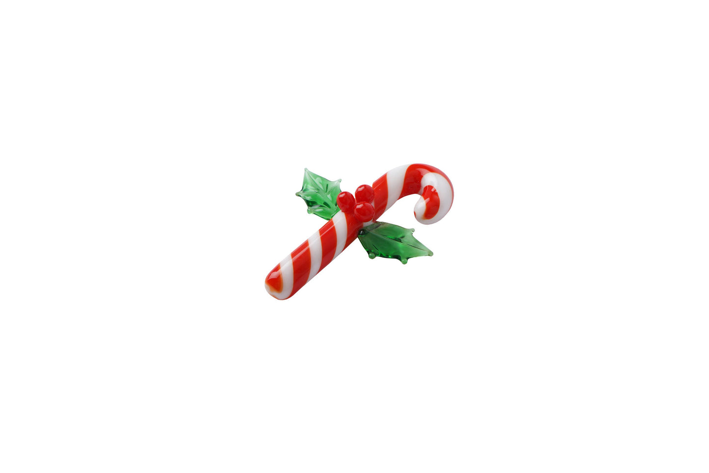 Artisan Glass Candy Cane In Gift Box | Collectable | Glass Ornament | Homeware | Home Decor | Christmas Decoration