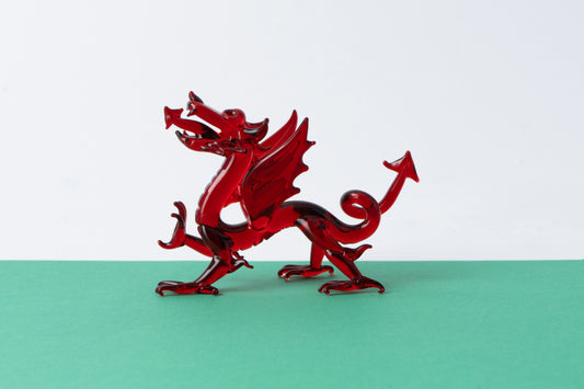 Artisan Glass Welsh Dragon