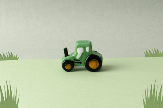 Artisan Glass Tractor