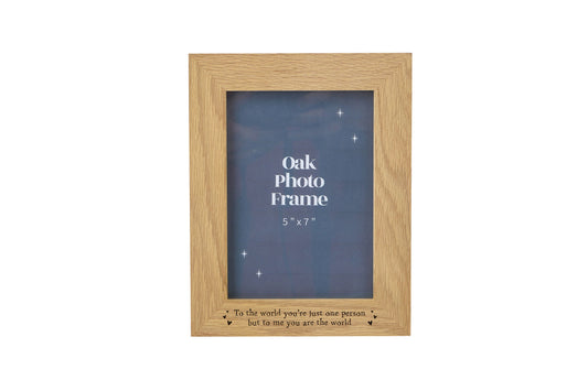 Send With Love 'To Me You Are...' Oak Photo Frame