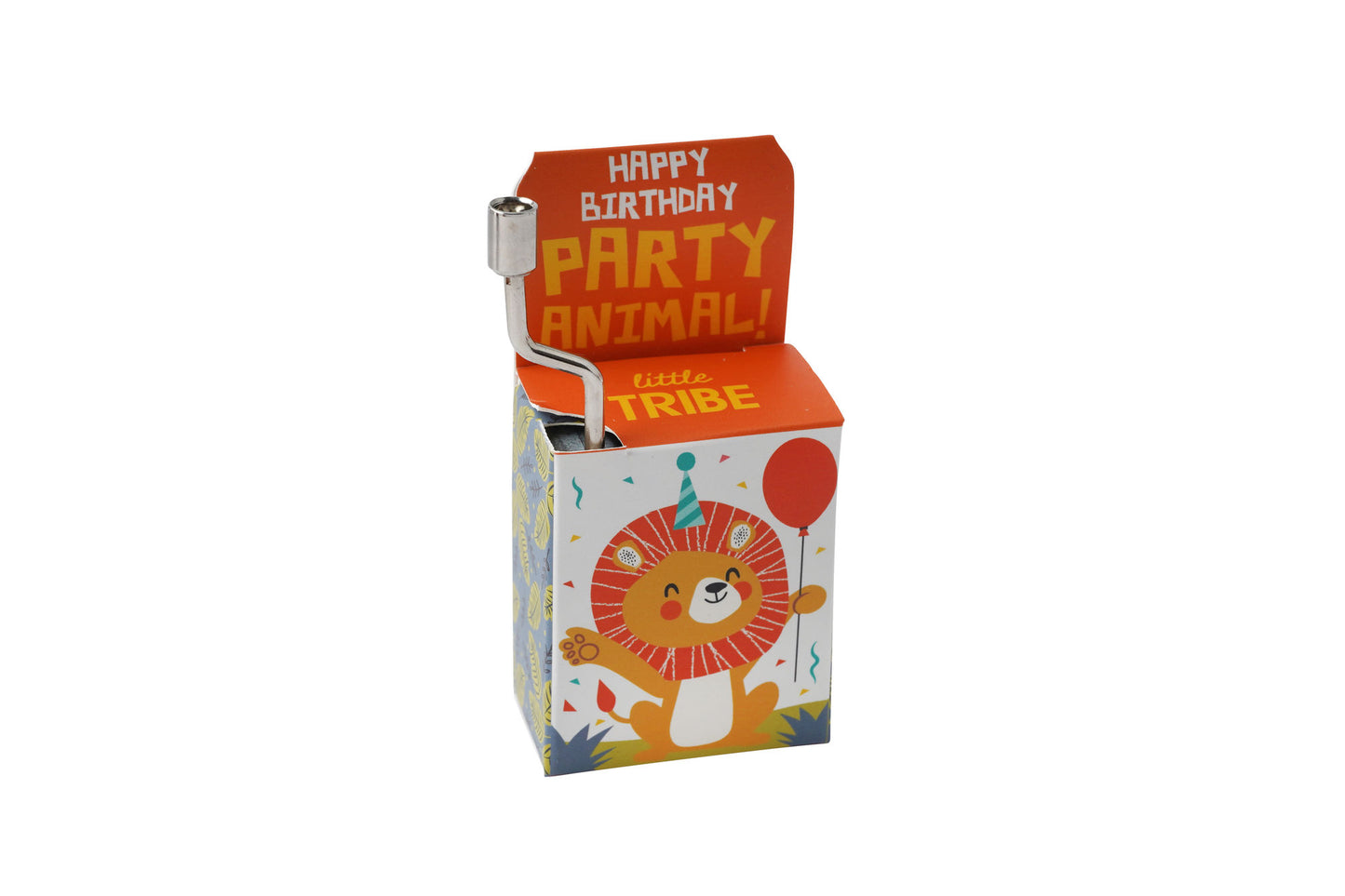 Little Tribe 'Party Animal' Birthday Music Box