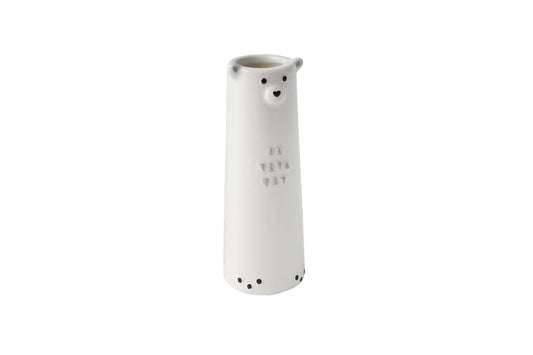 Send With Love Bear Bud Vase | Homeware | Home Decor | Single Flower