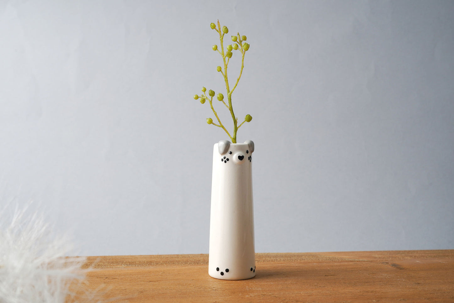 Send With Love Dog Bud Vase