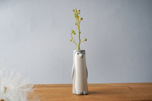 Send With Love Penguin Bud Vase | Homeware | Home Decor | Single Flower