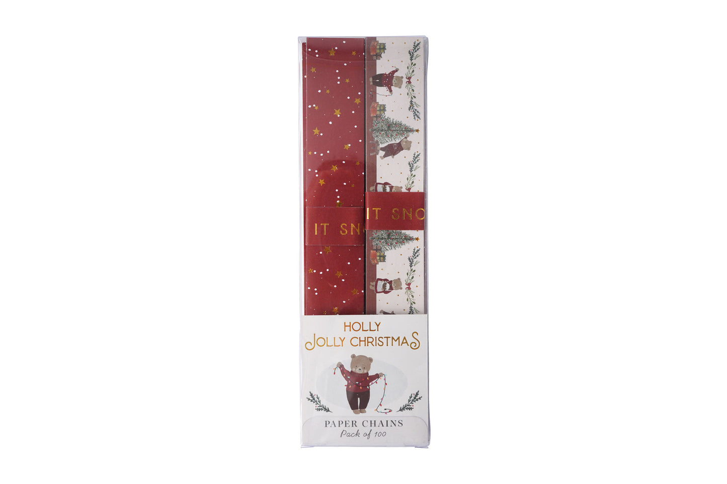 Little Bear Co. 'Holly Jolly...' Paper Chains