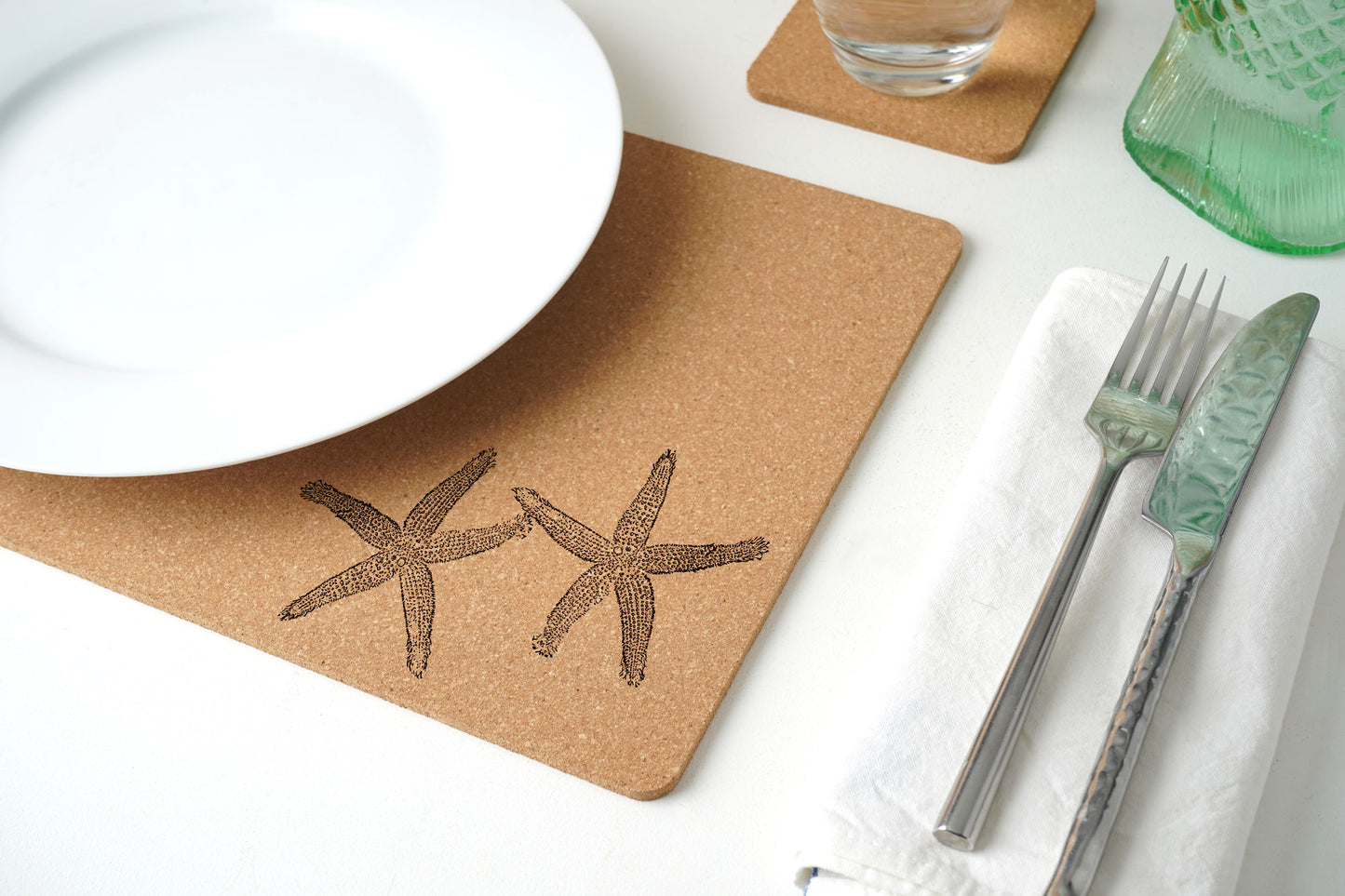 'Starfish' Cork Placemat