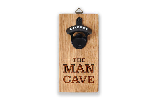 'The Man Cave' Wall Mounted Bottle Opener