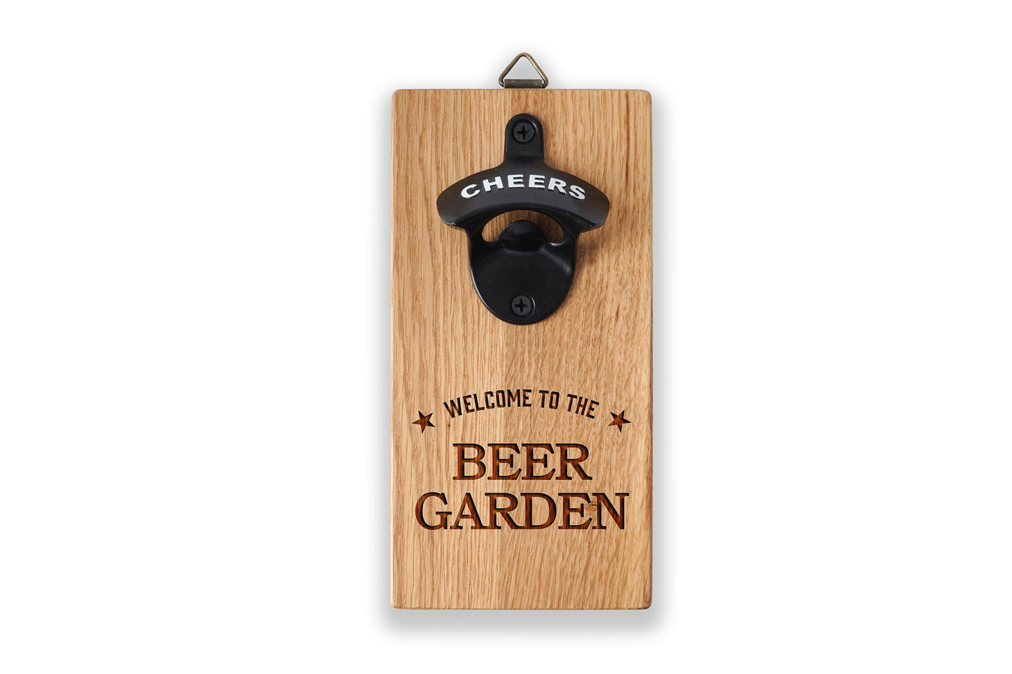 'Beer Garden' Wall Mounted Bottle Opener