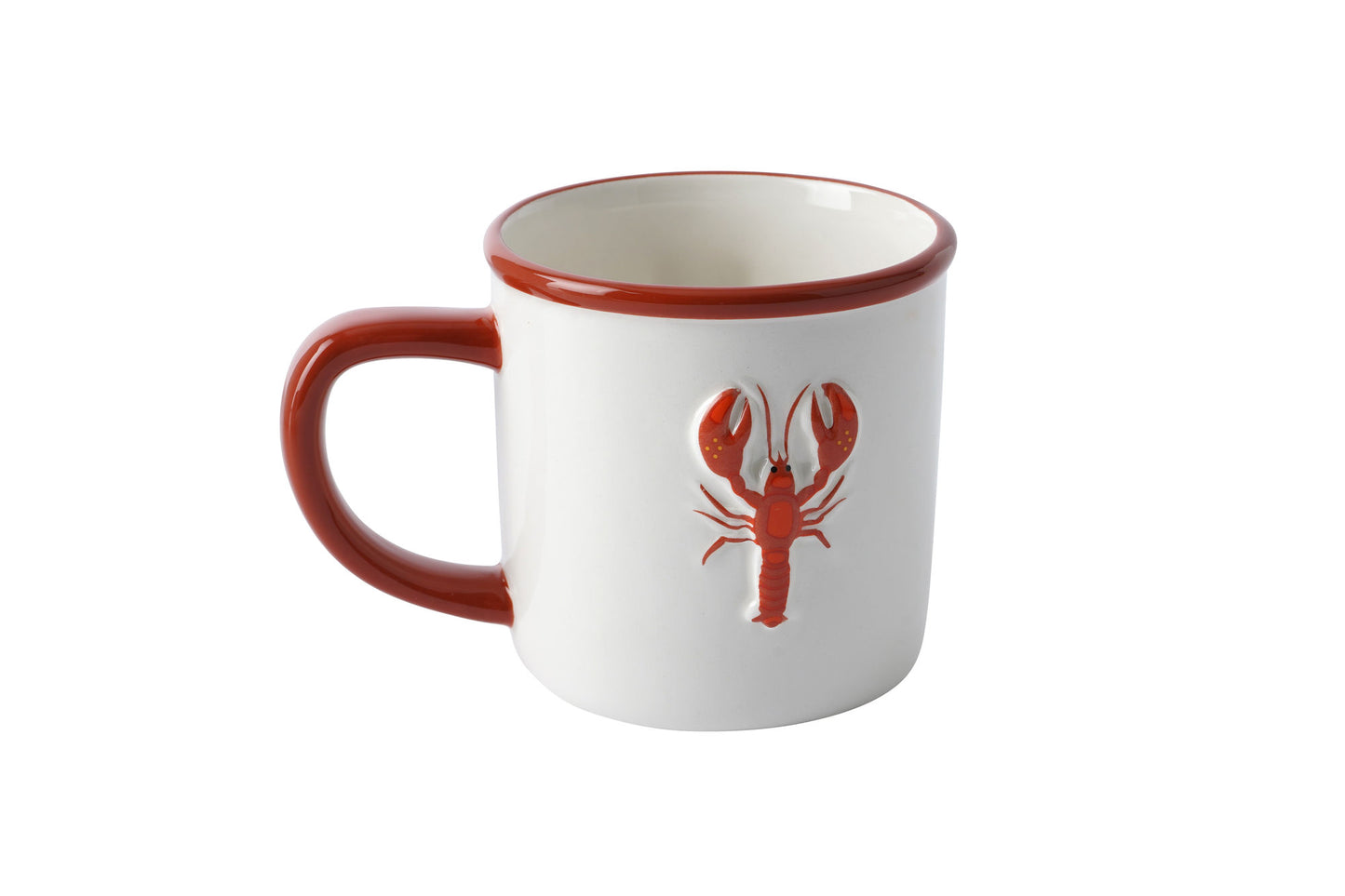 Coastal Living Lobster Stoneware Mug In Gift Box | Homeware | Kitchenware | Novelty Mug | Nautical