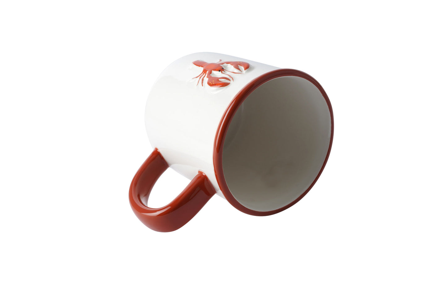 Coastal Living Lobster Stoneware Mug In Gift Box | Homeware | Kitchenware | Novelty Mug | Nautical