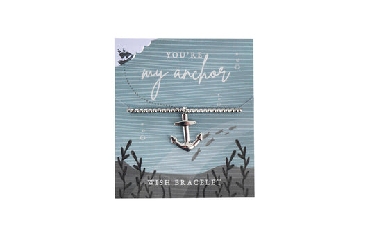 Coastal Living 'You're My Anchor' Wish Bracelet | Jewellery | Nautical | Seaside | Fashion Accessory