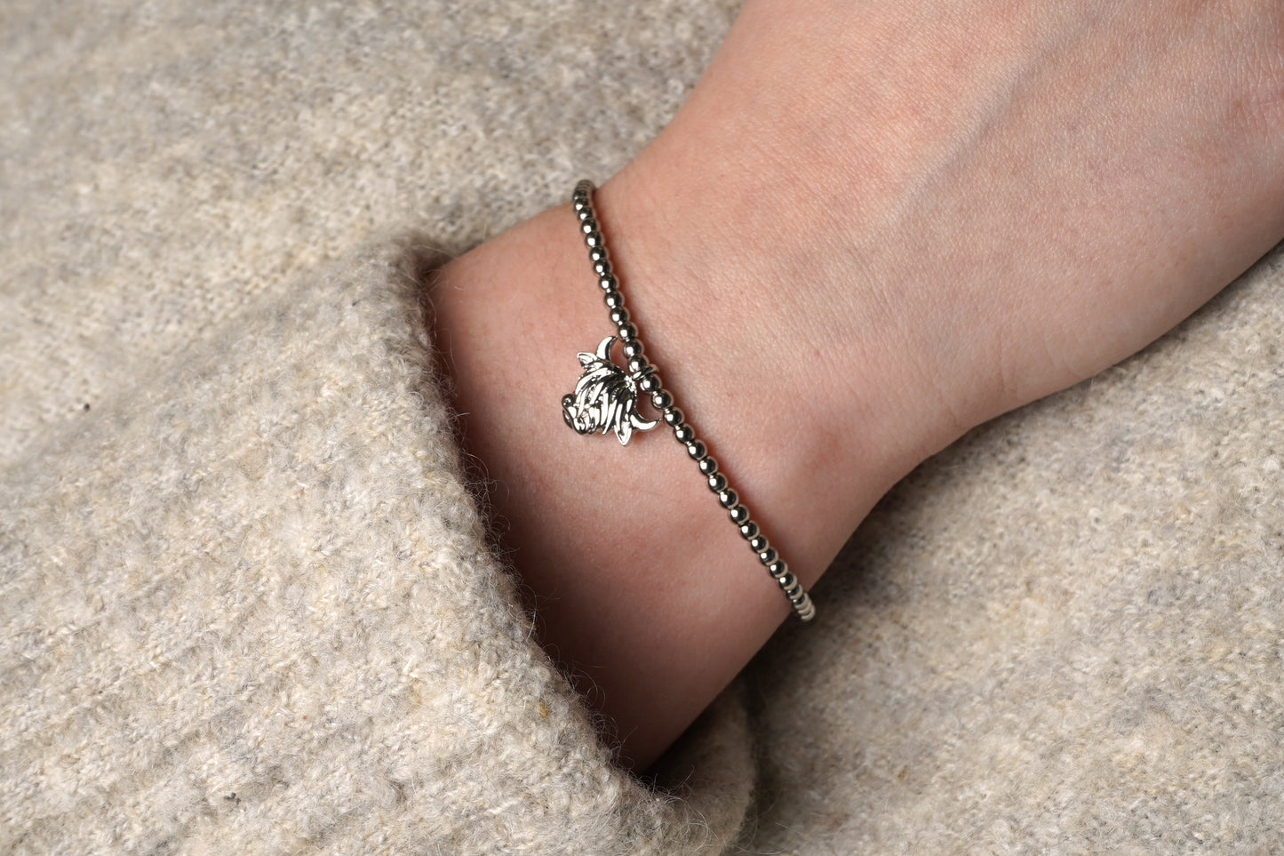 Bramble Farm Highland Cow Bracelet | Fashion Accessory | Jewellery | Highland Cow
