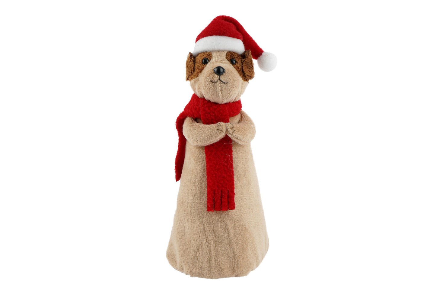 Dog Christmas Tree Topper | 'Santa Paws' Festive Decor