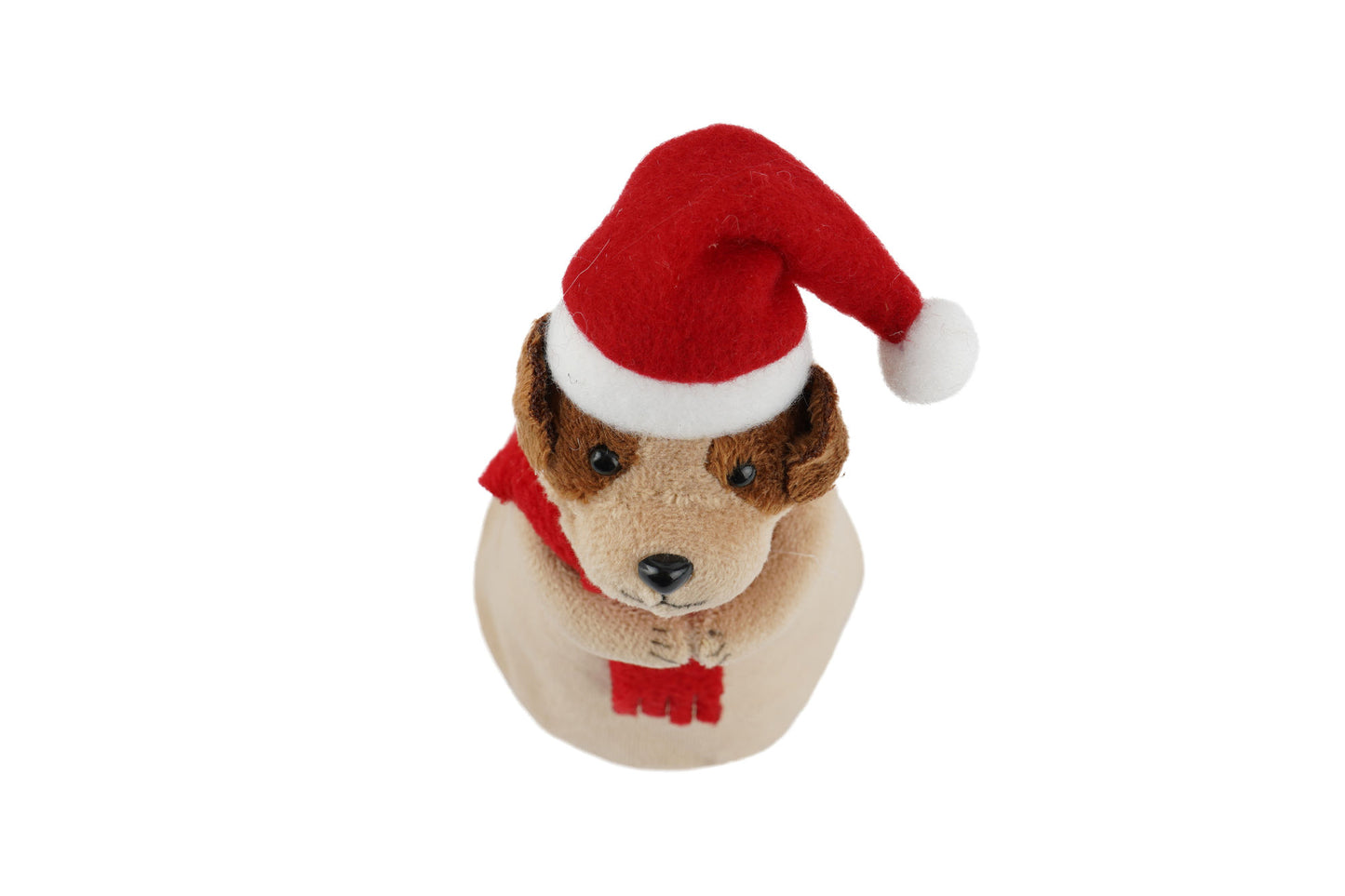 Dog Christmas Tree Topper | 'Santa Paws' Festive Decor
