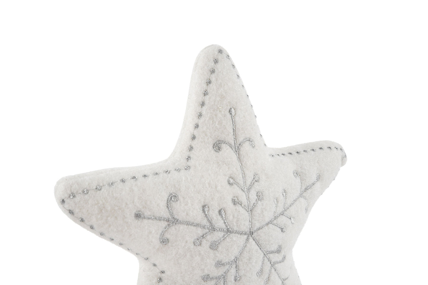 Christmas Felt Silver Star Tree Topper  | Festive Decor | Christmas Decoration | Seasonal