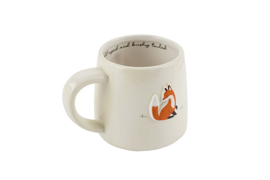 Bramble Farm Fox Stoneware Mug In Gift Box | Tableware | Woodland | Homeware | Home Decor | Morning Coffee