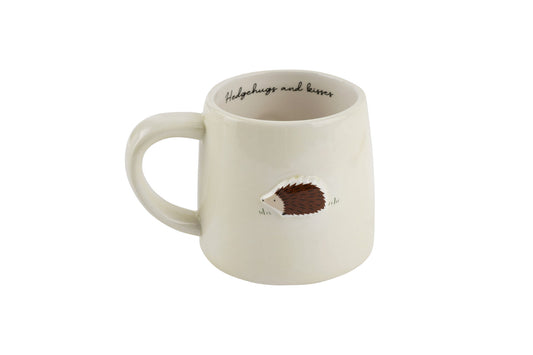 Bramble Farm Hedgehog Stoneware Mug In Gift Box | Tableware | Woodland | Homeware | Home Decor | Morning Coffee