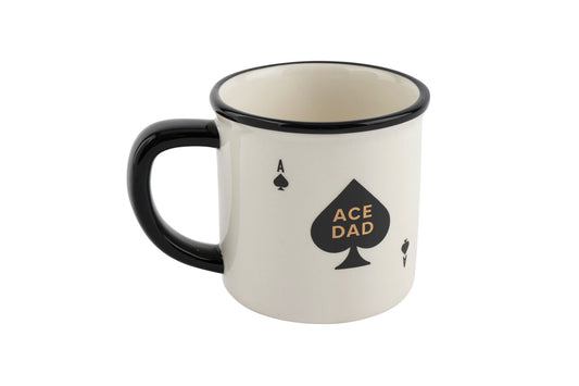 Dapper Chap 'Ace Dad' Stoneware Mug In Gift Box | Fathers Day | Novelty Mug