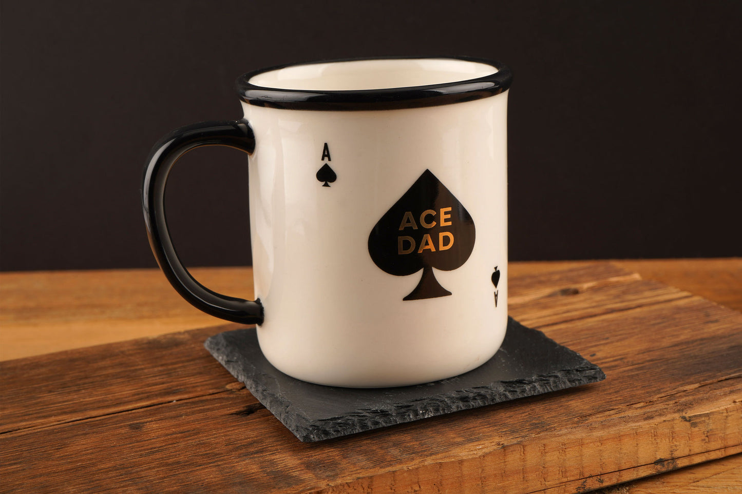 Dapper Chap 'Ace Dad' Stoneware Mug In Gift Box | Fathers Day | Novelty Mug
